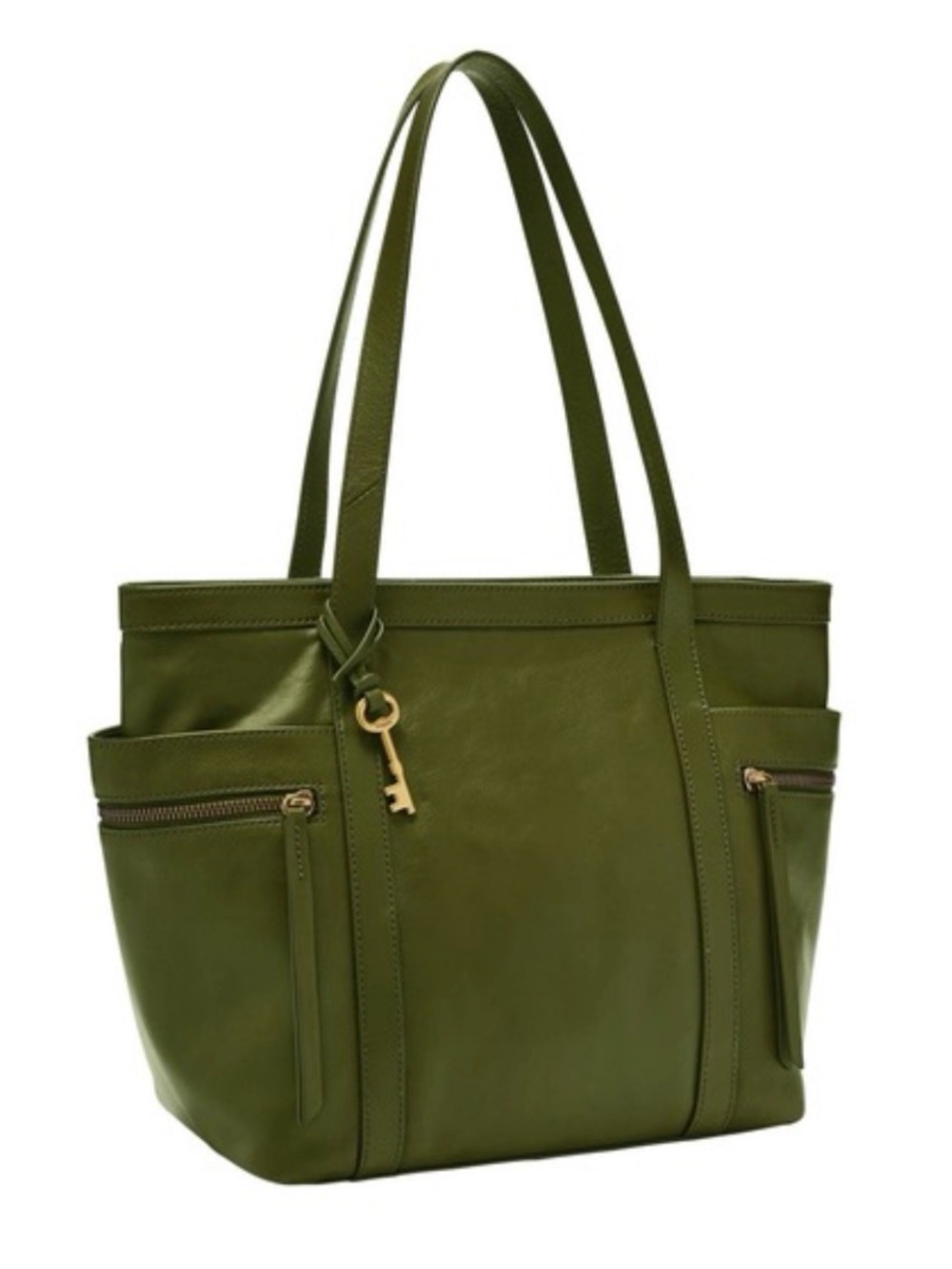 Fossil Caitlyn Leather Tote Bag